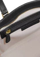 Taryn Small Convertible Top Zip Tote Crossbody