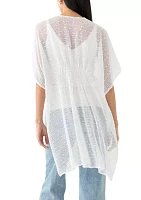 Women's Popcorn Duster with Smocked Back