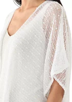 Women's Popcorn Duster with Smocked Back