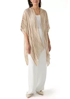 Space Dyed Slub Knit Topper