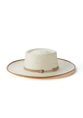 Gondalier Hat with Vegan Leather Band