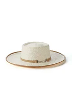 Gondalier Hat with Vegan Leather Band