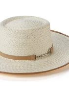 Gondalier Hat with Vegan Leather Band