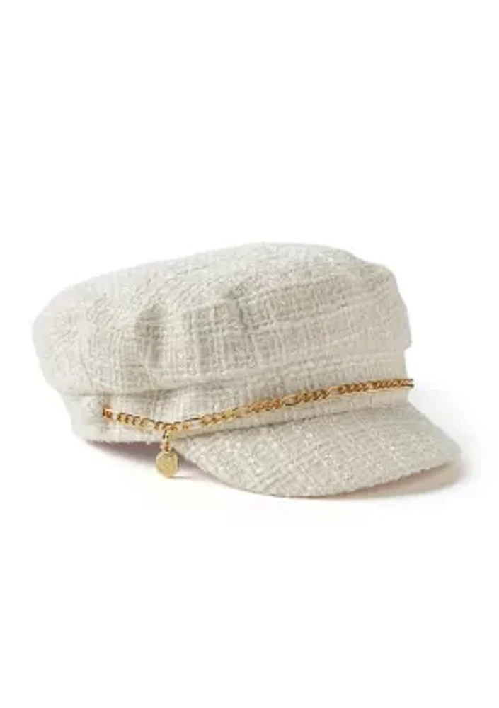 Metallic Chain Cap