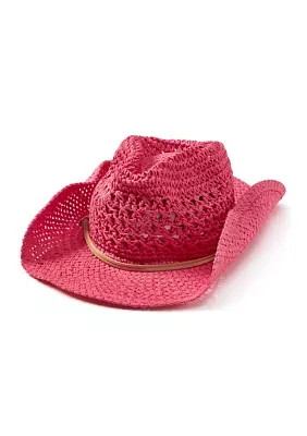 Crochet Cowgirl Hat