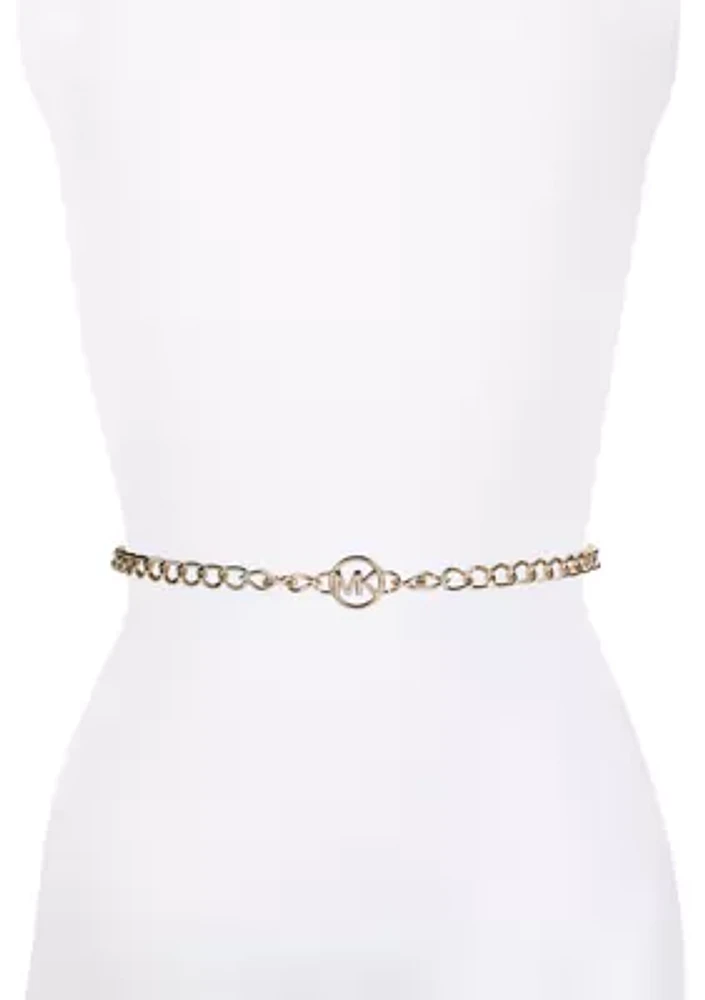 Logo Chain Belt