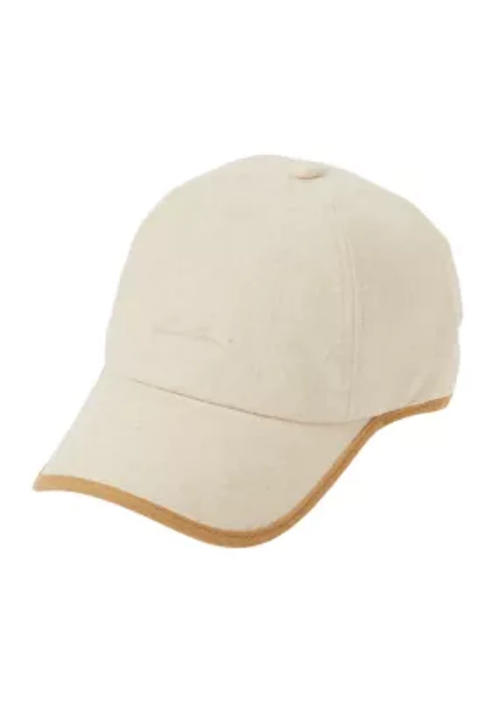 Women's Pop Binding Baseball Cap