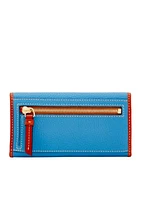 Pebble Grain Continental Clutch