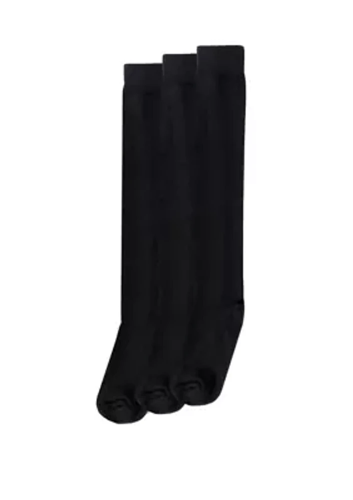 Women's Flat Knit Knee Socks