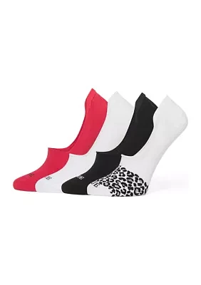 Sneaker Liner Socks - 4 Pair Value Pack
