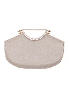 Pearl Cut Out Handle Bag