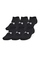 Unisex UA Training Cotton 6-Pack No Show Socks