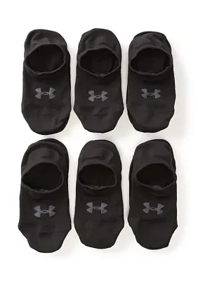 Breathe Lite Liner Socks - 6 Pack