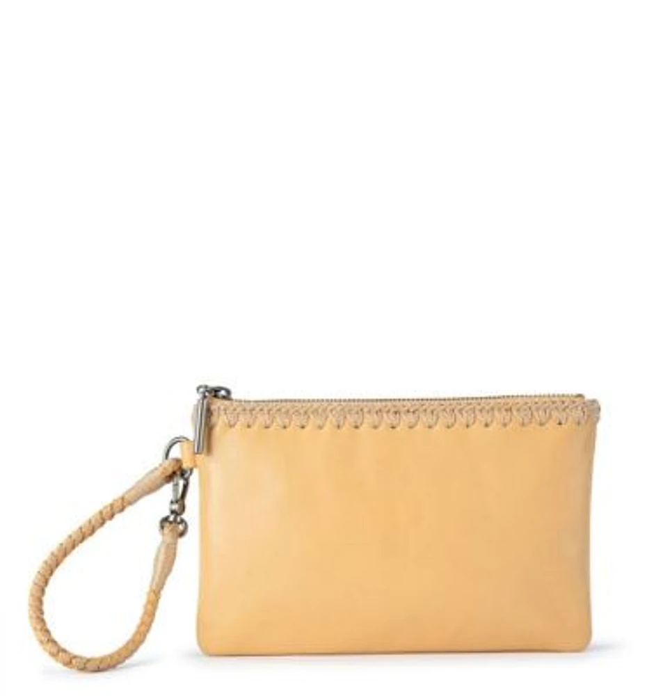 Vita Leather Wristlet