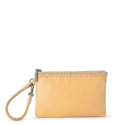 Vita Leather Wristlet