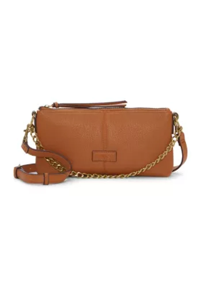 Zena Small Denim Crossbody
