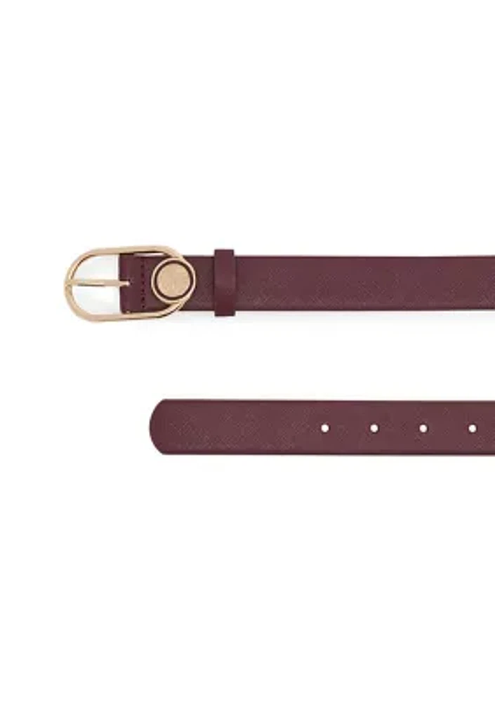 Enamel Lion Head Pant Belt
