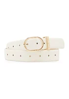 Engraved Metal Keeper Belt - 2 Pack