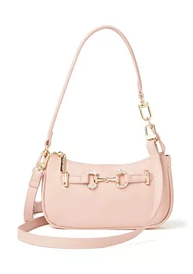 Crystal Horsebit Pouchette