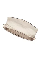 peaches crossbody flap with card case