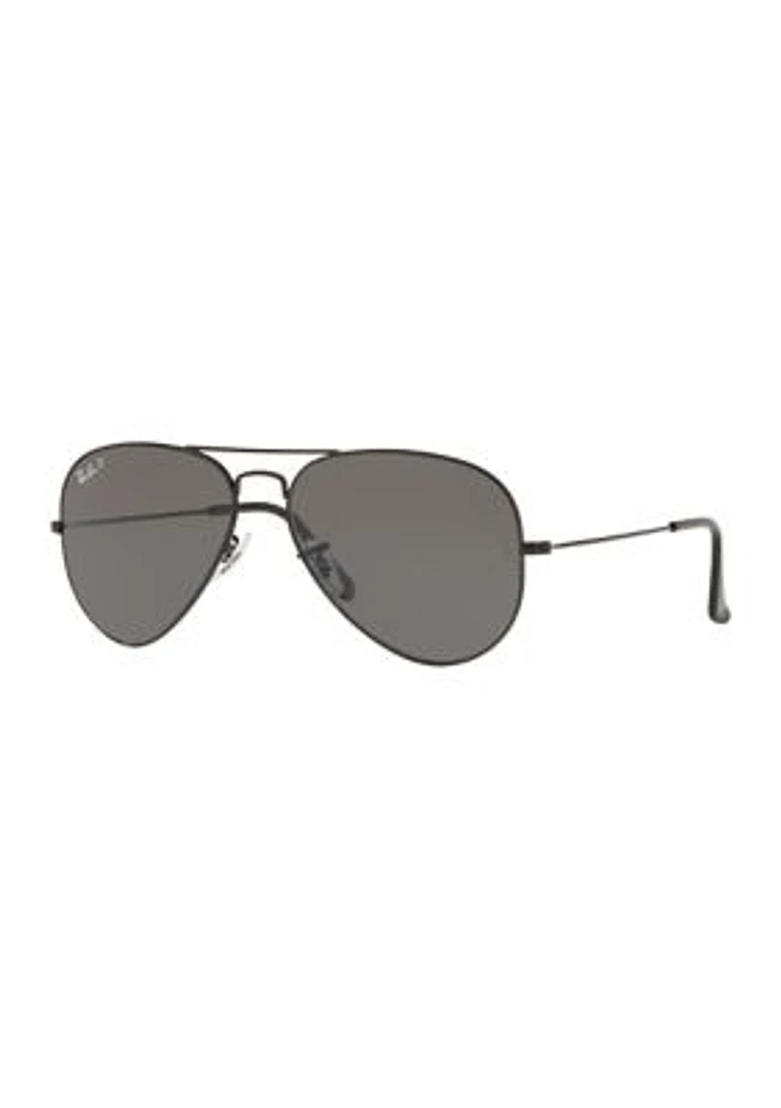RB3025 Aviator Flash Lenses Polarized Sunglasses
