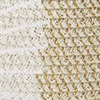 Metallic Braid Cloche Hat
