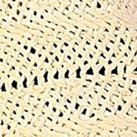 Braided Trim Straw Hat