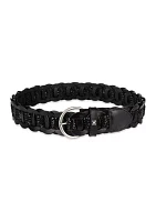 Linked Braided Fashion Belt