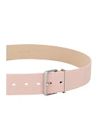 Casual Square Harness Buckle Leather Belt