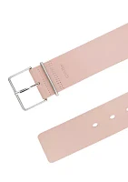 Casual Square Harness Buckle Leather Belt
