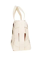 Bouid Woven Leather Medium Tote