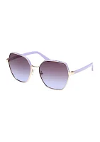 Metal Geometric Sunglasses