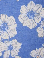 Oversized Floral Printed Oblong Scarf