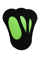 3 Pack No Show Liner Socks