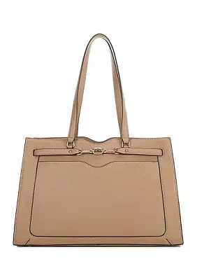 Loraine Box Tote Saffiano Bag