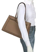 Loraine Box Tote Saffiano Bag
