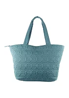 Ethyl Top Zip Tote