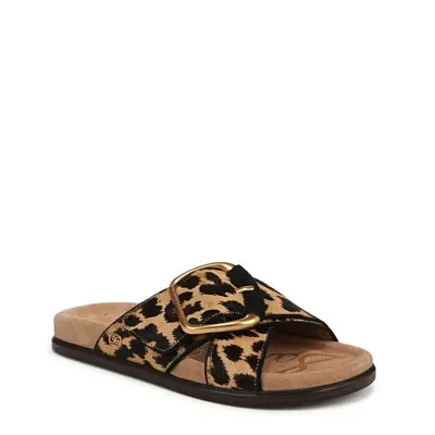 Darla Buckle Slide Sandal