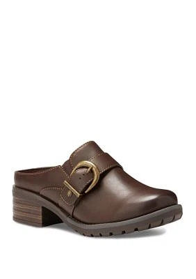 Erin Strap and Buckle Mules