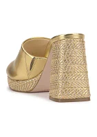 Kameena Slide Heeled Sandals