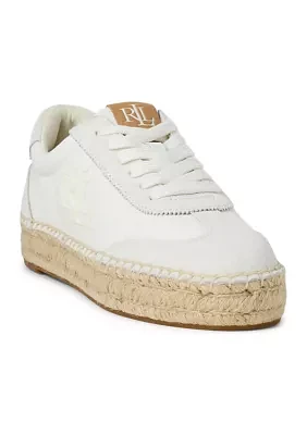 Luize Canvas & Suede Espadrille Sneakers