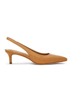 Lolah II Patent Leather Slingback Pumps