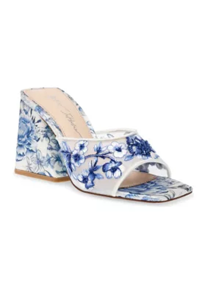 Roo Embellished Mules