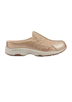 Traveltime Round Toe Casual Slip-on Mules