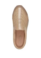 Traveltime Round Toe Casual Slip-on Mules
