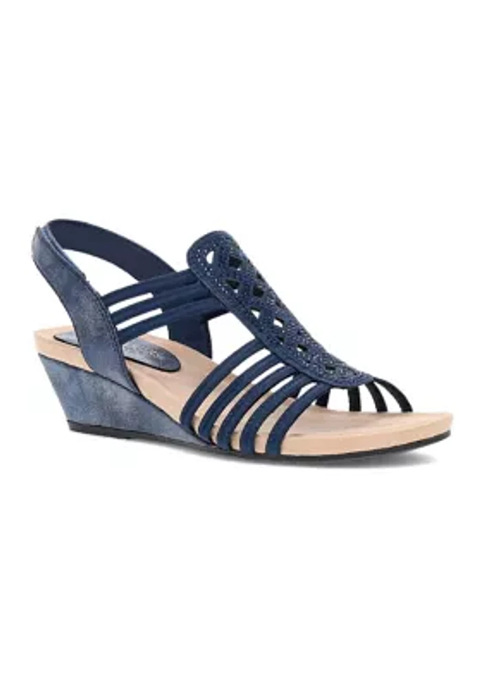 Mercy Wedge Sandals