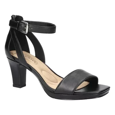 Ro Square Toe Heeled Sandals