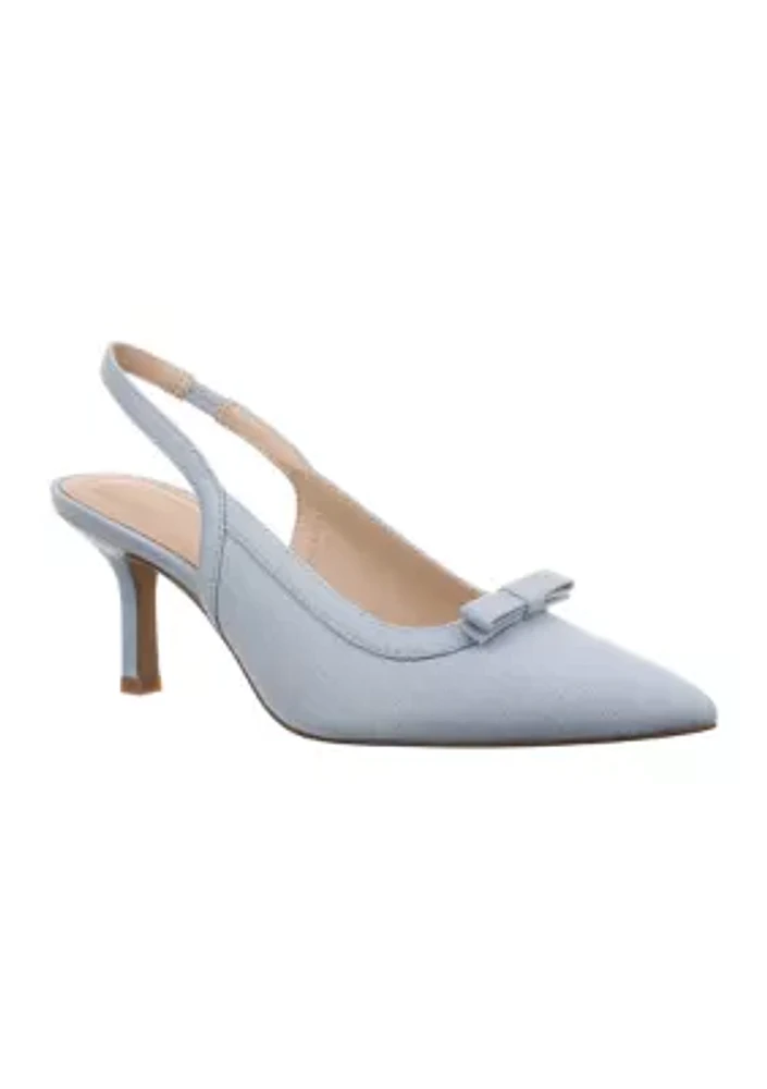 Remi Kitten Heel Slingback Heels