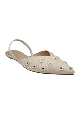 Violet Slingback Flats