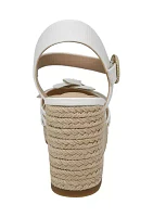 Riley Floral Wedge Sandals